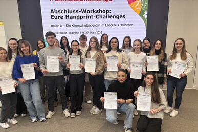 Azubi-Projekt #climatechallenge im Landratsamt