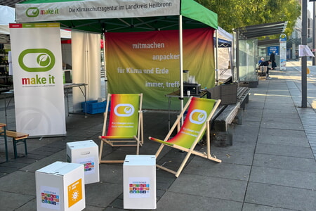 make it-Pavillon auf dem Nachhaltigkeits- & Mobilitätstag